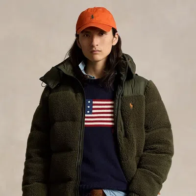 Polo Ralph Lauren The Gorham Hybrid Down Jacket In Green