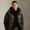 Ralph Lauren The Gorham Two-tone Down Jacket In Brown