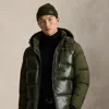 Ralph Lauren The Gorham Two-tone Down Jacket In Green