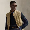 Ralph Lauren The Hurston Quilted Utility Vest In Neutral