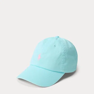 Ralph Lauren The Iconic Cotton Chino Ball Cap In Blue