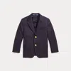 Polo Ralph Lauren Kids' The Iconic Doeskin Blazer In Blue