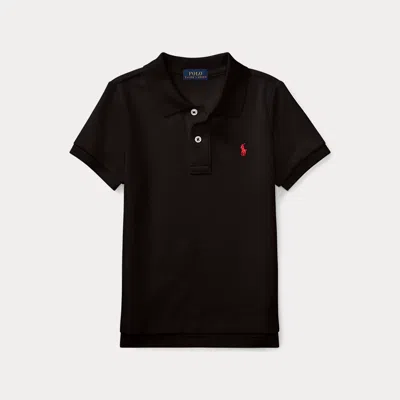 Polo Ralph Lauren Polo Rl Kids Short Sleeve Polo Shirt Knit Shirts In Blue