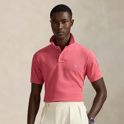 Ralph Lauren The Iconic Mesh Polo Shirt In Pink
