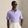 Ralph Lauren The Iconic Mesh Polo Shirt In Purple