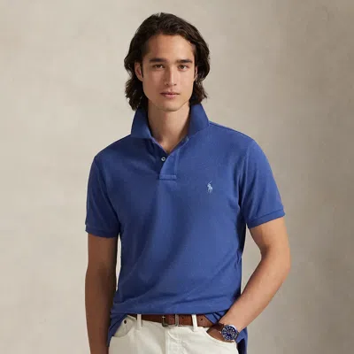 Ralph Lauren The Iconic Mesh Polo Shirt In Purple