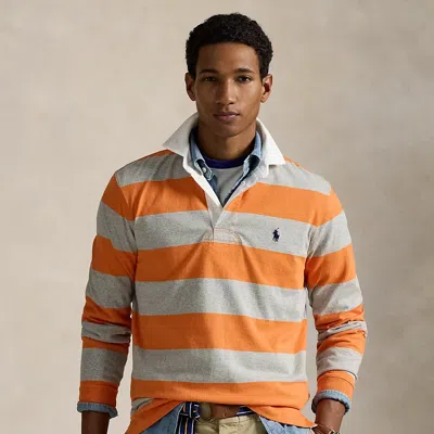 Ralph Lauren The Iconic Rugby Shirt In Orange