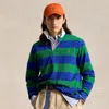 Polo Ralph Lauren The Iconic Rugby Shirt In Athletic Green/classic Az