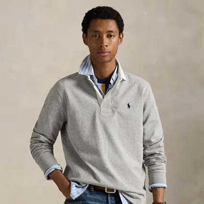 Ralph Lauren The Iconic Rugby Shirt In Gray