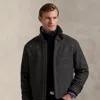 Ralph Lauren The Langdon Wool Jacket In Black
