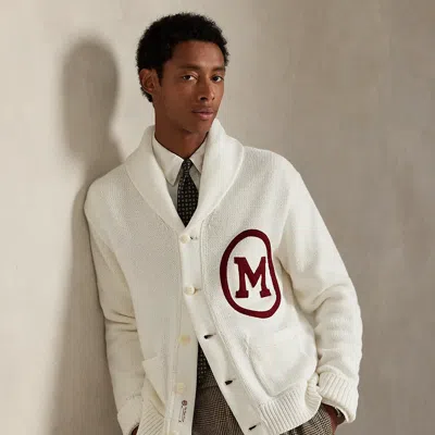 Ralph Lauren The Morehouse College Cardigan In Brown