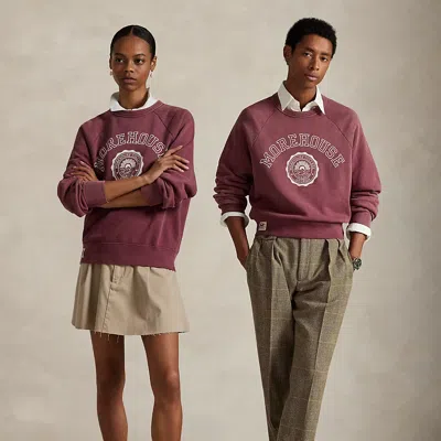Ralph Lauren The Morehouse College Crest Sweatshirt In Red