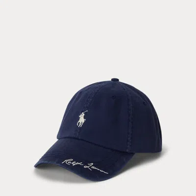 Ralph Lauren The Oak Bluffs Ball Cap In Blue