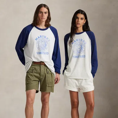 Ralph Lauren The Oak Bluffs Baseball Tee In Multi