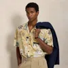 Ralph Lauren The Oak Bluffs Diary Print Camp Shirt In Multi