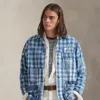 Ralph Lauren The Oak Bluffs Patchwork Overshirt In Multi