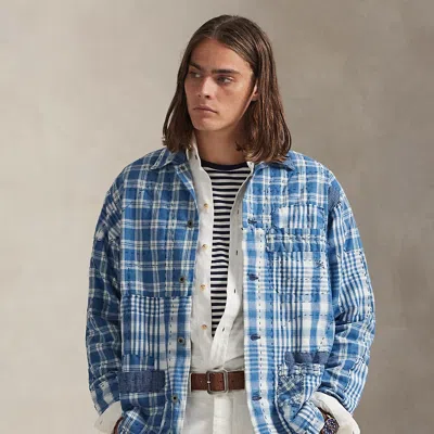 Ralph Lauren The Oak Bluffs Patchwork Overshirt In Multi