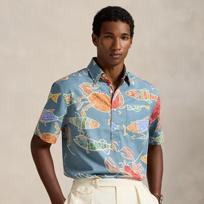 Ralph Lauren The Oak Bluffs Popover Shirt In Multi