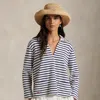 Ralph Lauren The Oak Bluffs Striped Jersey Shirt In Multi