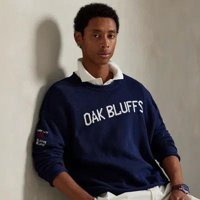 Ralph Lauren The Oak Bluffs Sweater In Blue