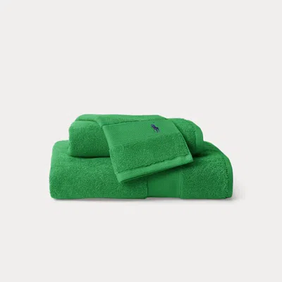 Ralph Lauren The Polo Towel & Mat In Green