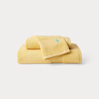 Ralph Lauren The Polo Towel & Mat In Corn Yellow