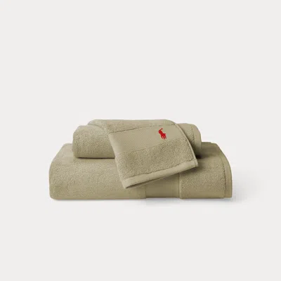 Polo Ralph Lauren The Polo Towel & Mat In Sage In Green