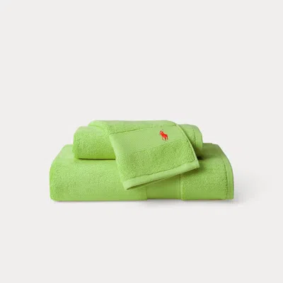 Ralph Lauren The Polo Towel & Mat In Green