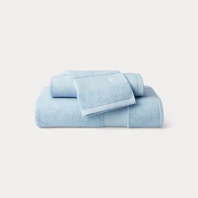 Ralph Lauren The Polo Towel & Mat In Blue