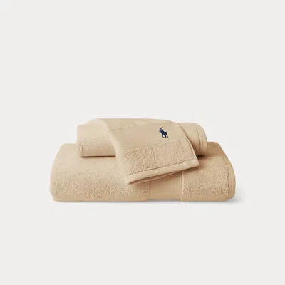 Ralph Lauren The Polo Towel & Mat In Pale Oak