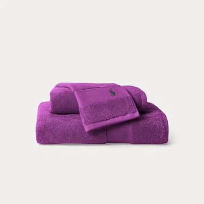 Ralph Lauren The Polo Towel & Mat In Purple