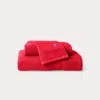 Ralph Lauren The Polo Towel & Mat In Red