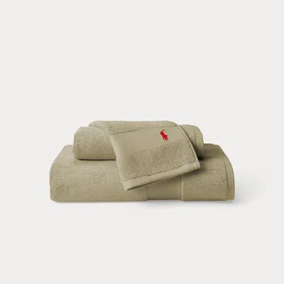 Ralph Lauren The Polo Towel & Mat In Green