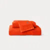 Ralph Lauren The Polo Towel & Mat In Orange