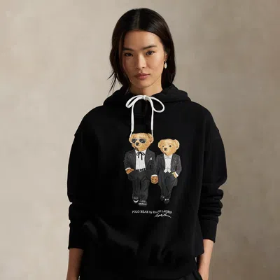 Ralph Lauren The Ralph & Ricky Tuxedo Bear Hoodie In Blue