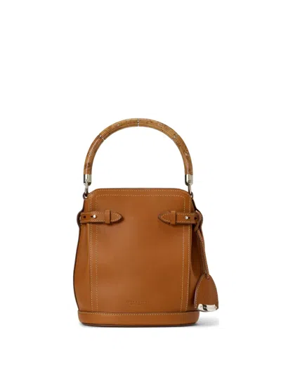 Ralph Lauren The Ralph Bucket Bag In Brown