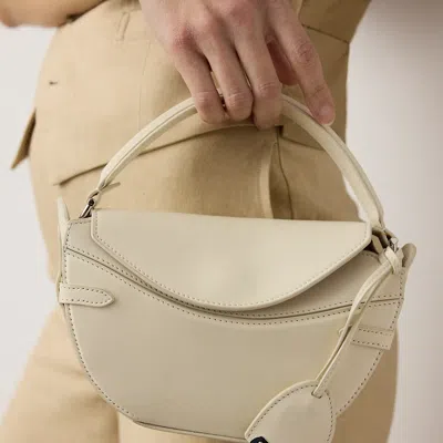 Ralph Lauren The Ralph Calfskin Mini Crossbody In White | ModeSens