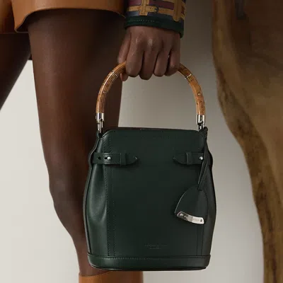 Ralph Lauren The Ralph Calfskin Small Bucket Bag