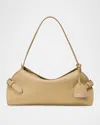 Ralph Lauren The Ralph Leather Shoulder Bag In Light Sand