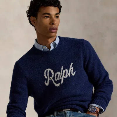 Ralph Lauren The Ralph Logo Sweater In Blue