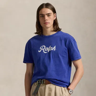 Ralph Lauren The Ralph Logo T-shirt In Blue