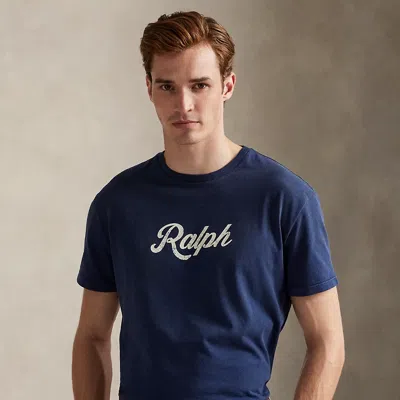 Ralph Lauren The Ralph Logo T-shirt In Blue