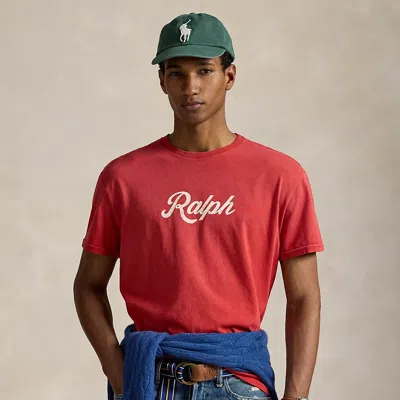 Ralph Lauren The Ralph Logo T-shirt In Red