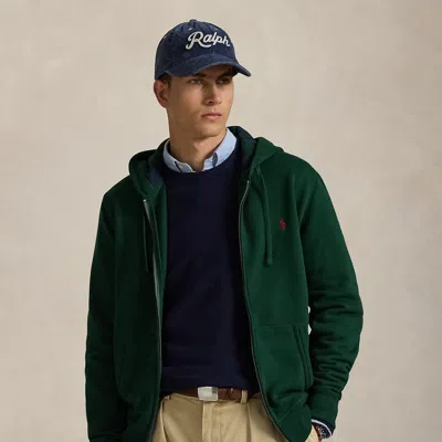 Ralph Lauren The Rl Fleece Full-zip Hoodie In Green