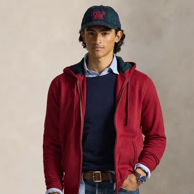 Ralph Lauren The Rl Fleece Full-zip Hoodie In Red