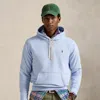 Ralph Lauren The Rl Fleece Hoodie In Blue