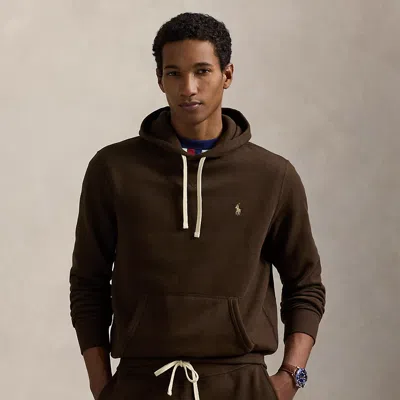 Ralph Lauren The Rl Fleece Hoodie In Brown