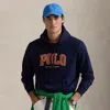 Polo Ralph Lauren The Rl Fleece Logo Hoodie In Cruise Navy