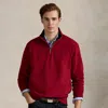 Ralph Lauren The Rl Fleece Quarter-zip Sweatshirt In Red