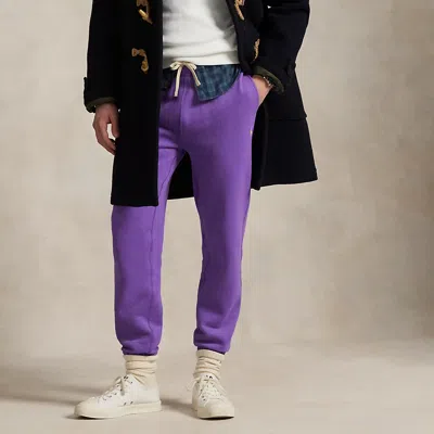 Ralph Lauren The Rl Fleece Sweatpant In Purple
